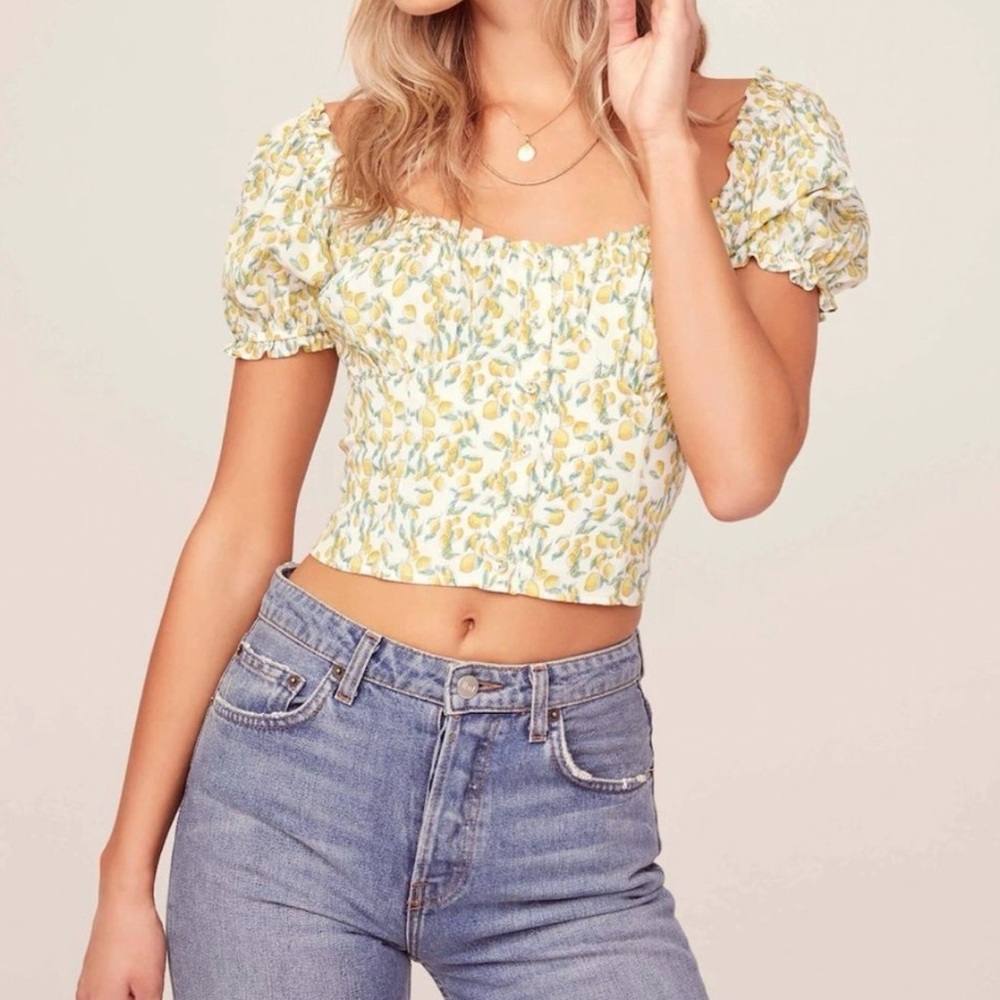 ASTR the Label lemon top